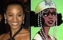Anika Noni Rose and the lead character in THE PRINCESS AND THE FROG